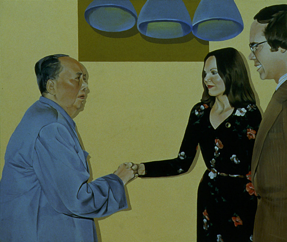 Tod Joanne: Hong Kong Dress, acrylic on canvas 109.2 x 129.5 cm, 1978