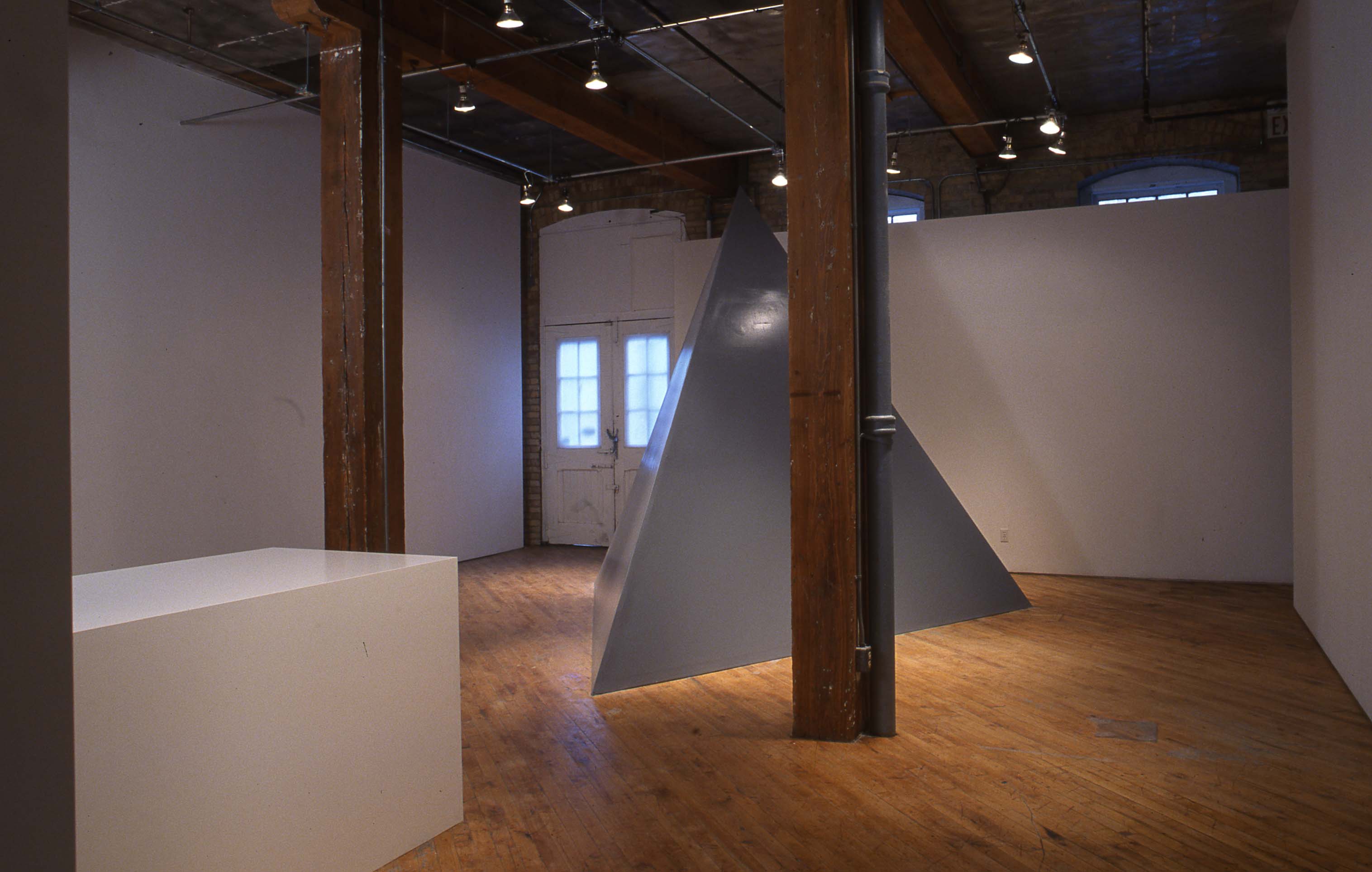 Kenneth Hayes: Installation view, sculpture.