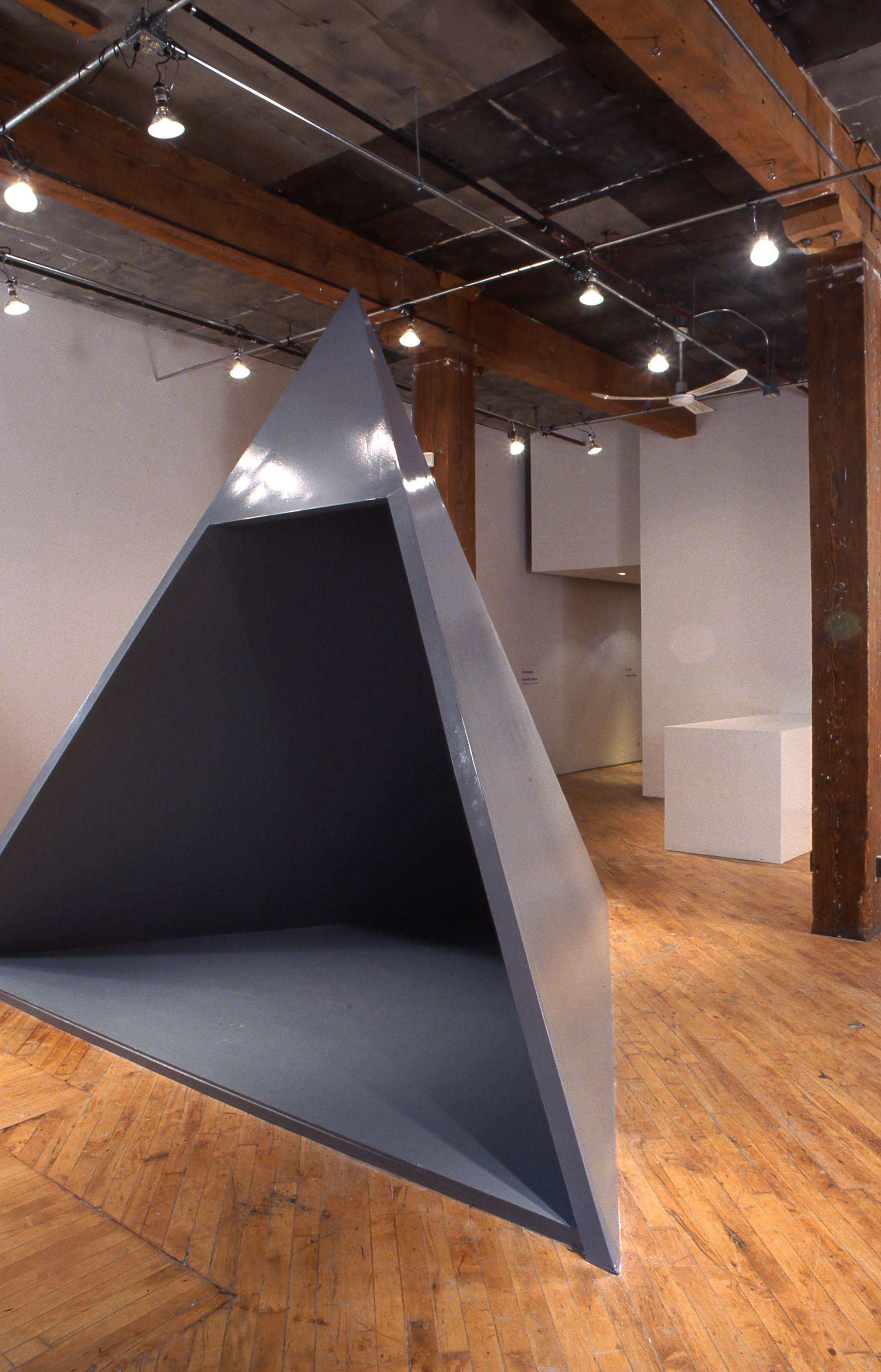 Kenneth Hayes: Installation view, sculpture.