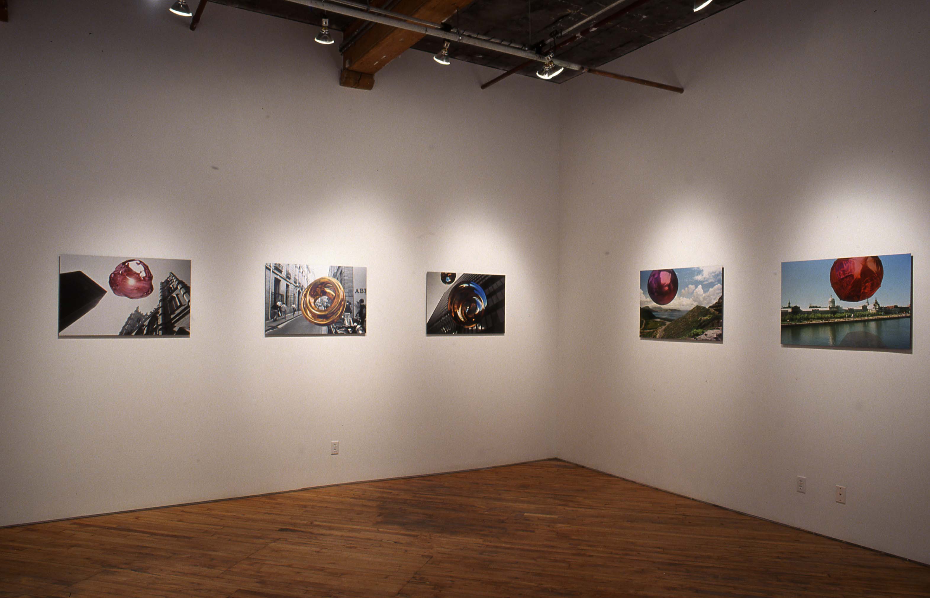 Holly Armishaw: Installation view of photographic prints.