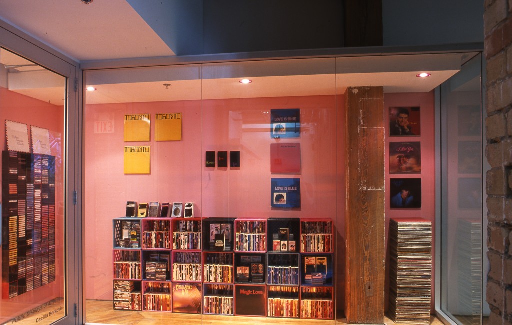 Cecilia Berkovic: Installation view of the window.