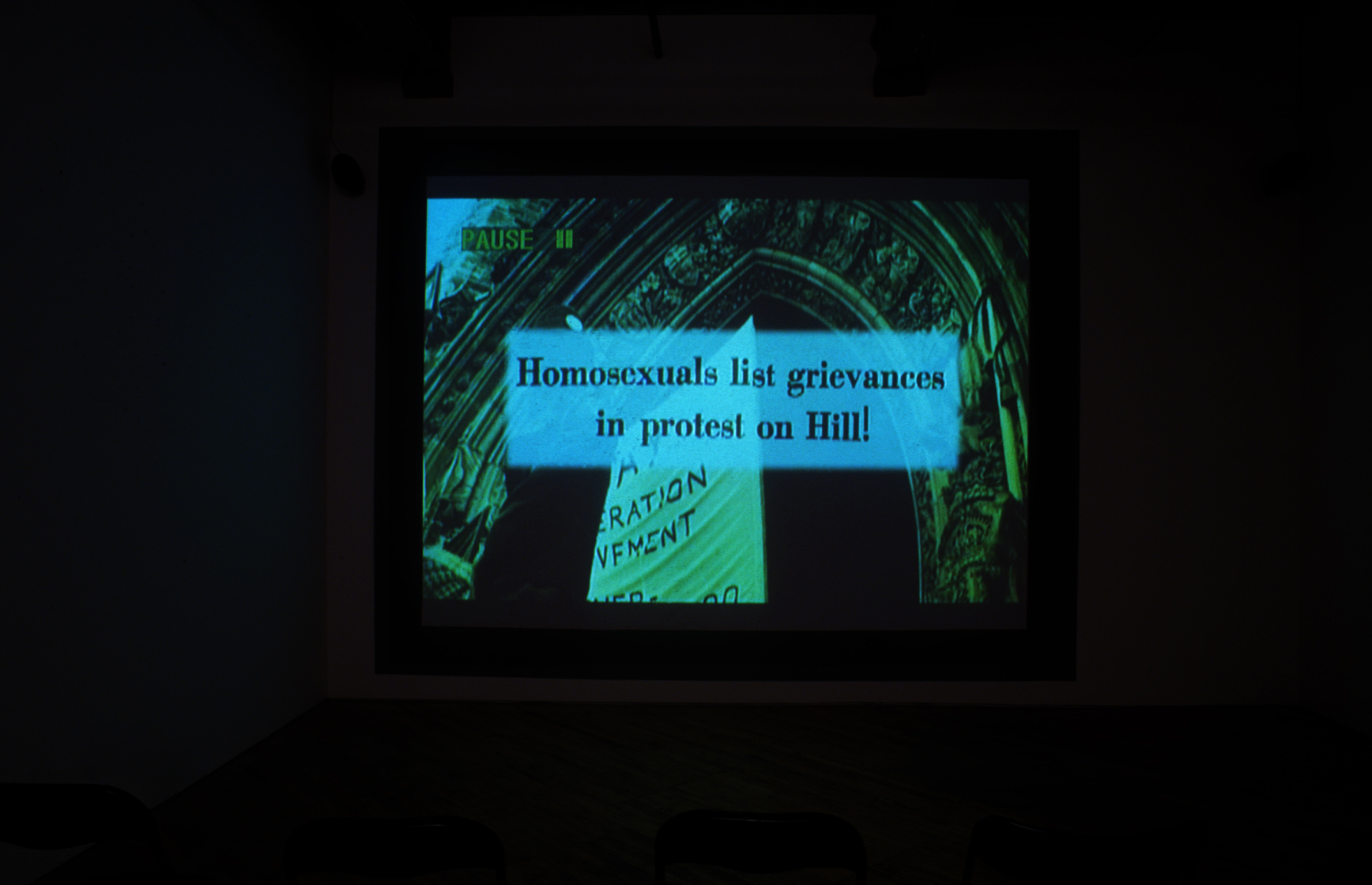 Henri Martinuk: Video projection.