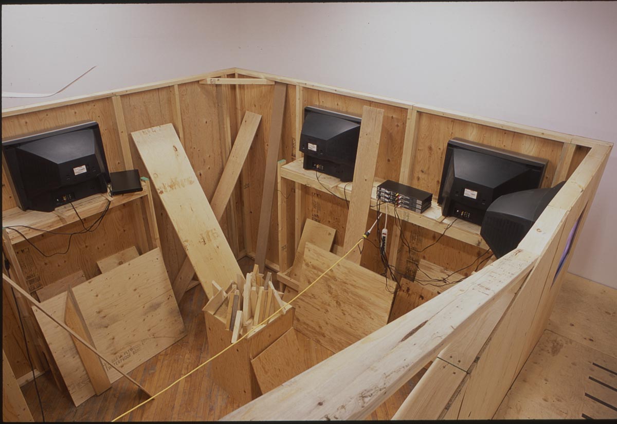 Koki Tanaka, installation view, residency.