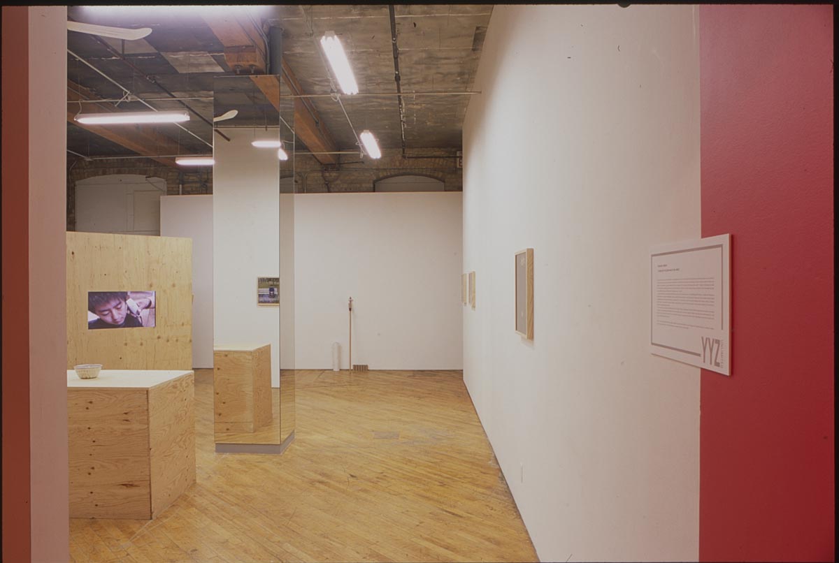 Koki Tanaka, installation view, residency.