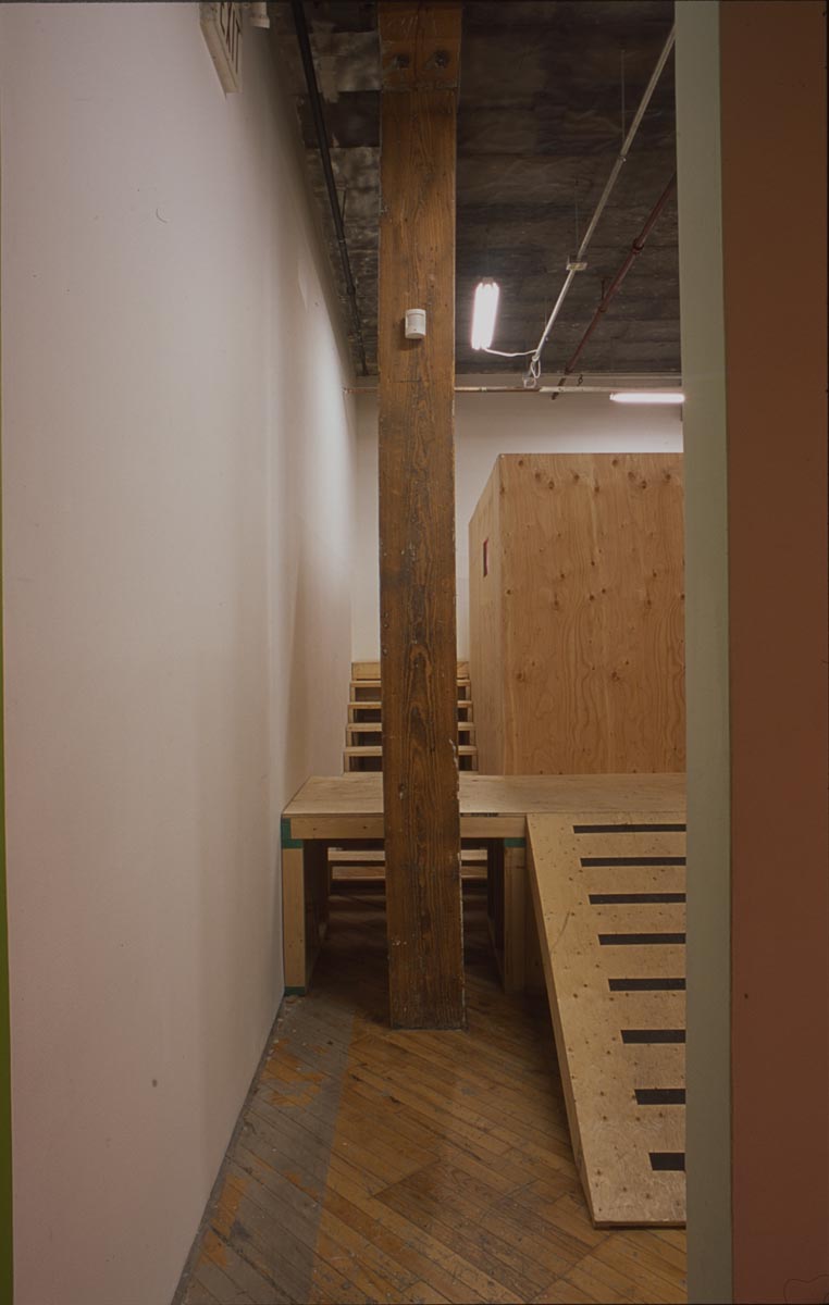 Koki Tanaka, installation view, residency.