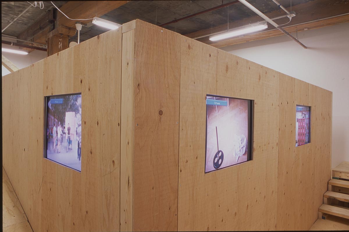 Koki Tanaka, installation view, residency.