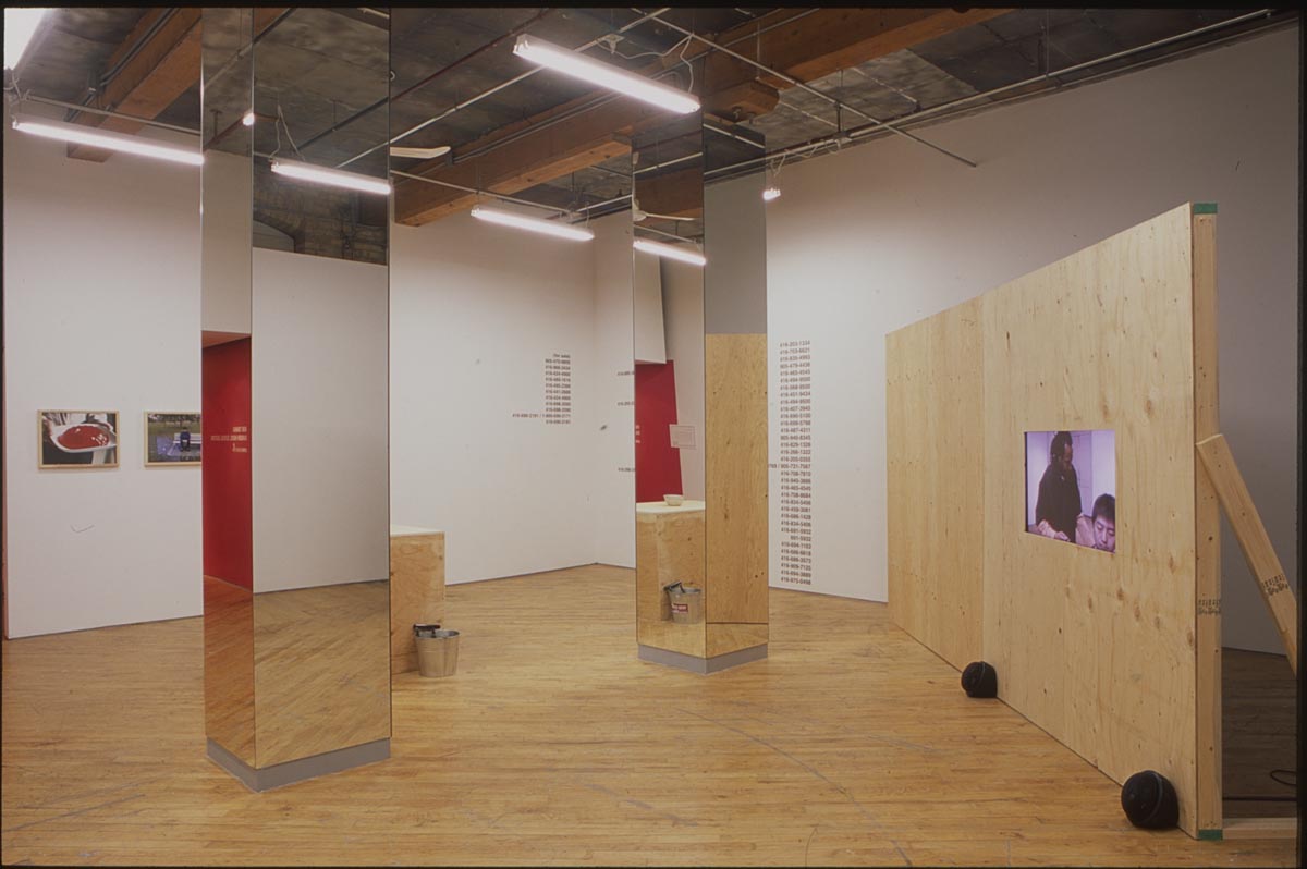 Koki Tanaka, installation view, residency.
