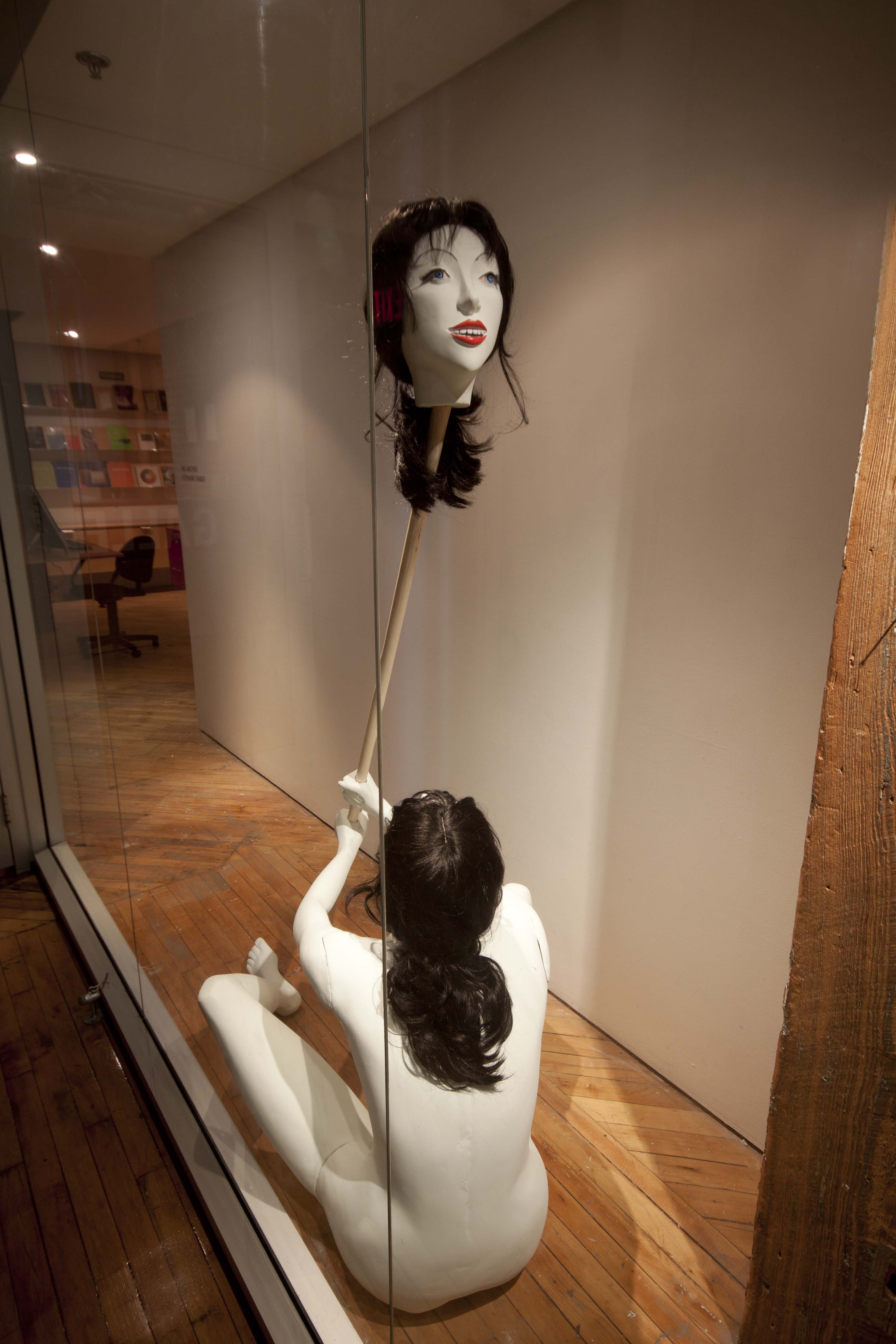 STPHANIE CHABOT, sculpture of woman.