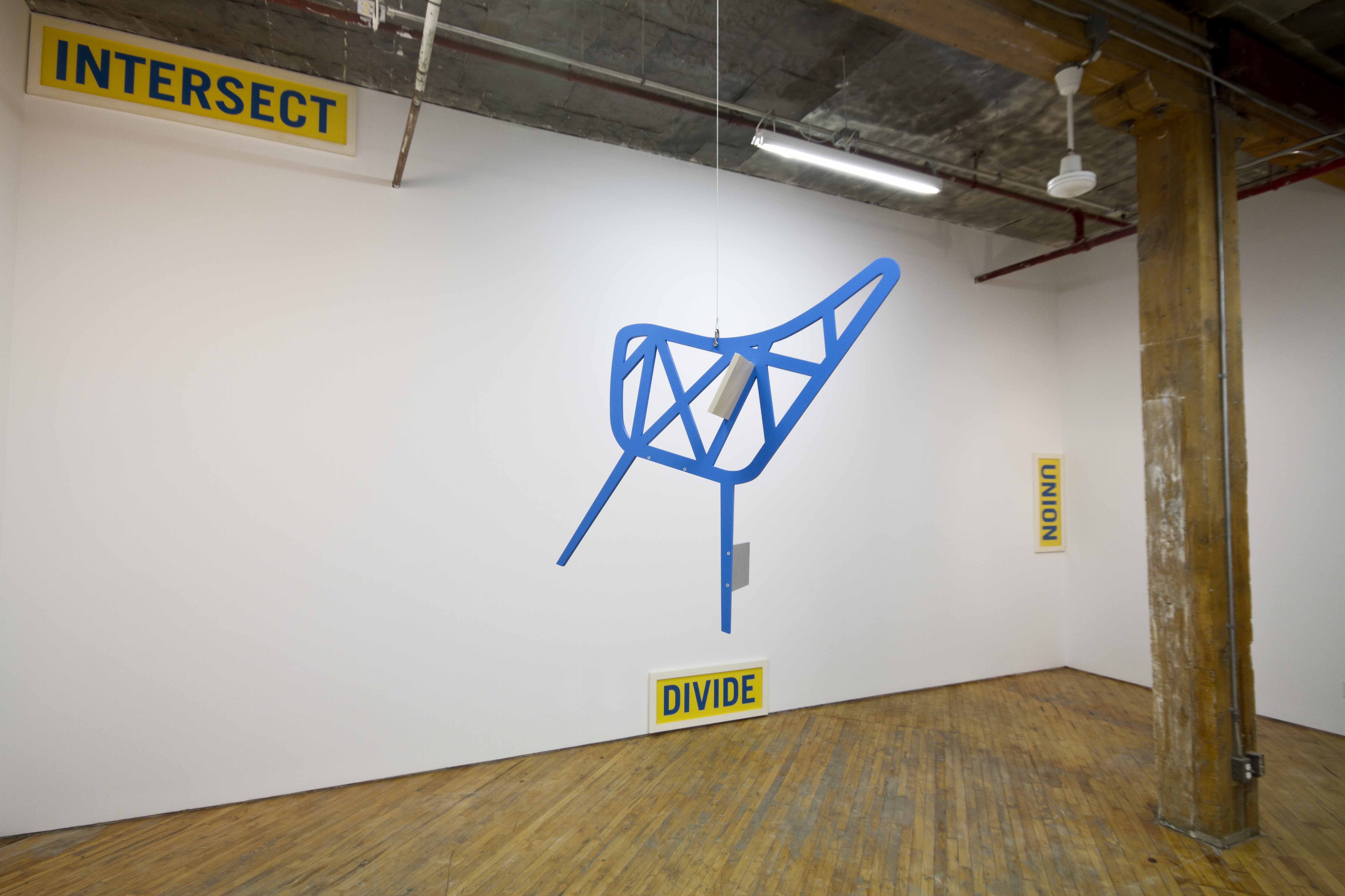 Brian Groombridge, exhibiting sculptures and wall works in YYZ's first YYretroZpective exhibition.