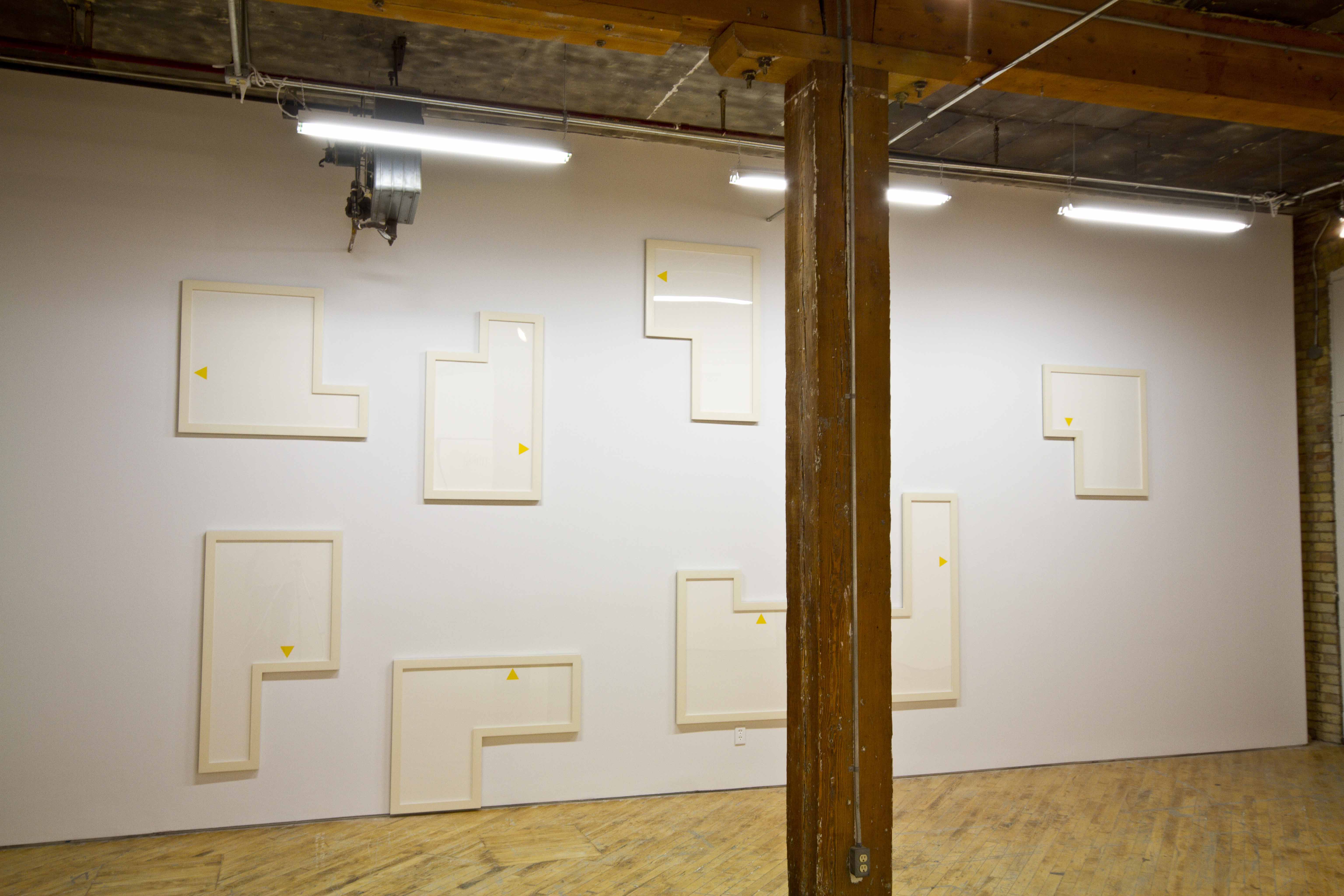 Brian Groombridge, exhibiting sculptures and wall works in YYZ's first YYretroZpective exhibition.