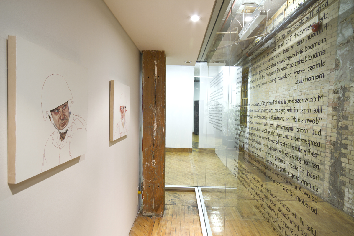 Scott Waters: Installation view.