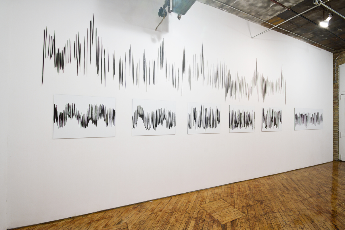 Nobuo Kubota, installation view.
