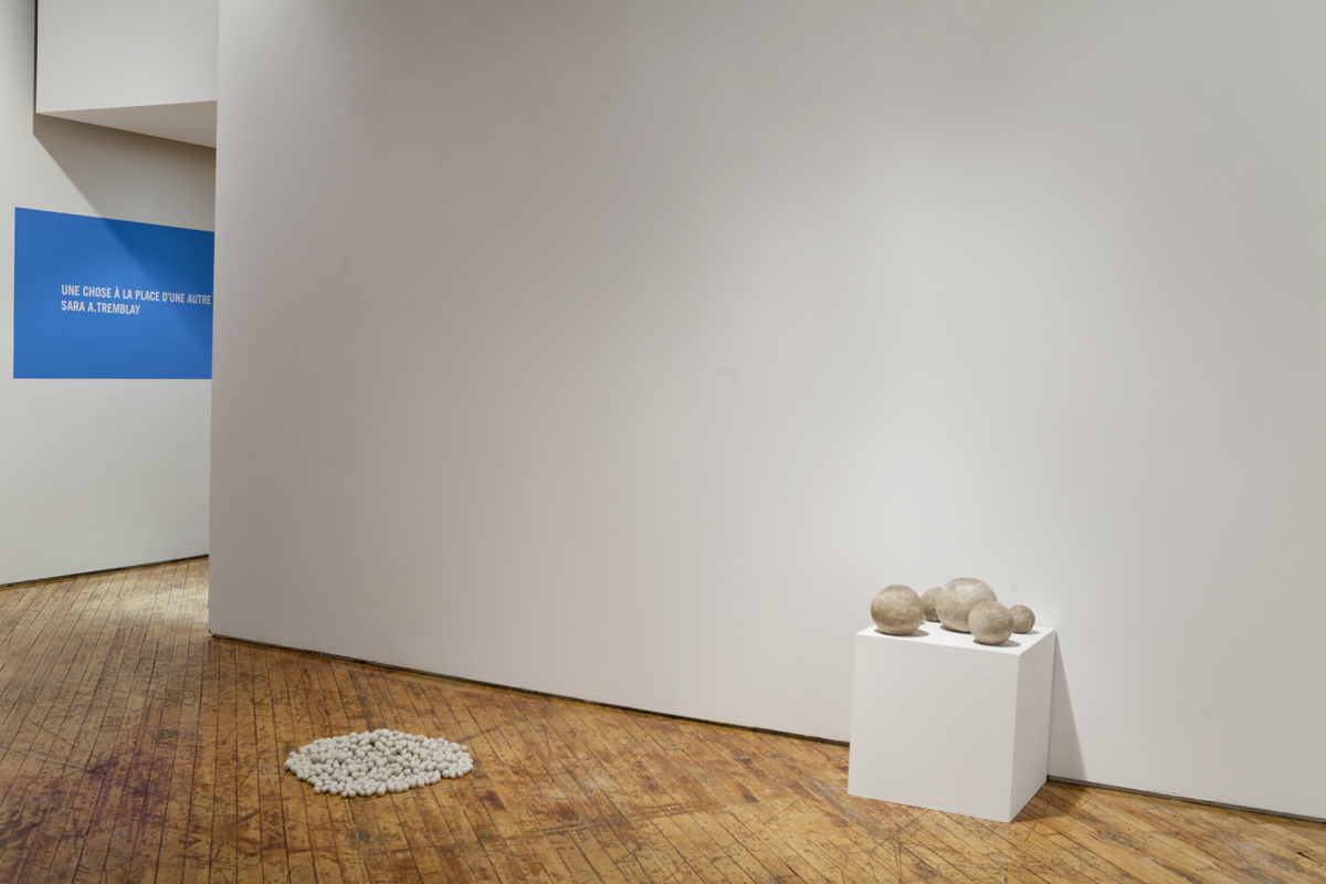 Sara A.Tremblay, installation view,