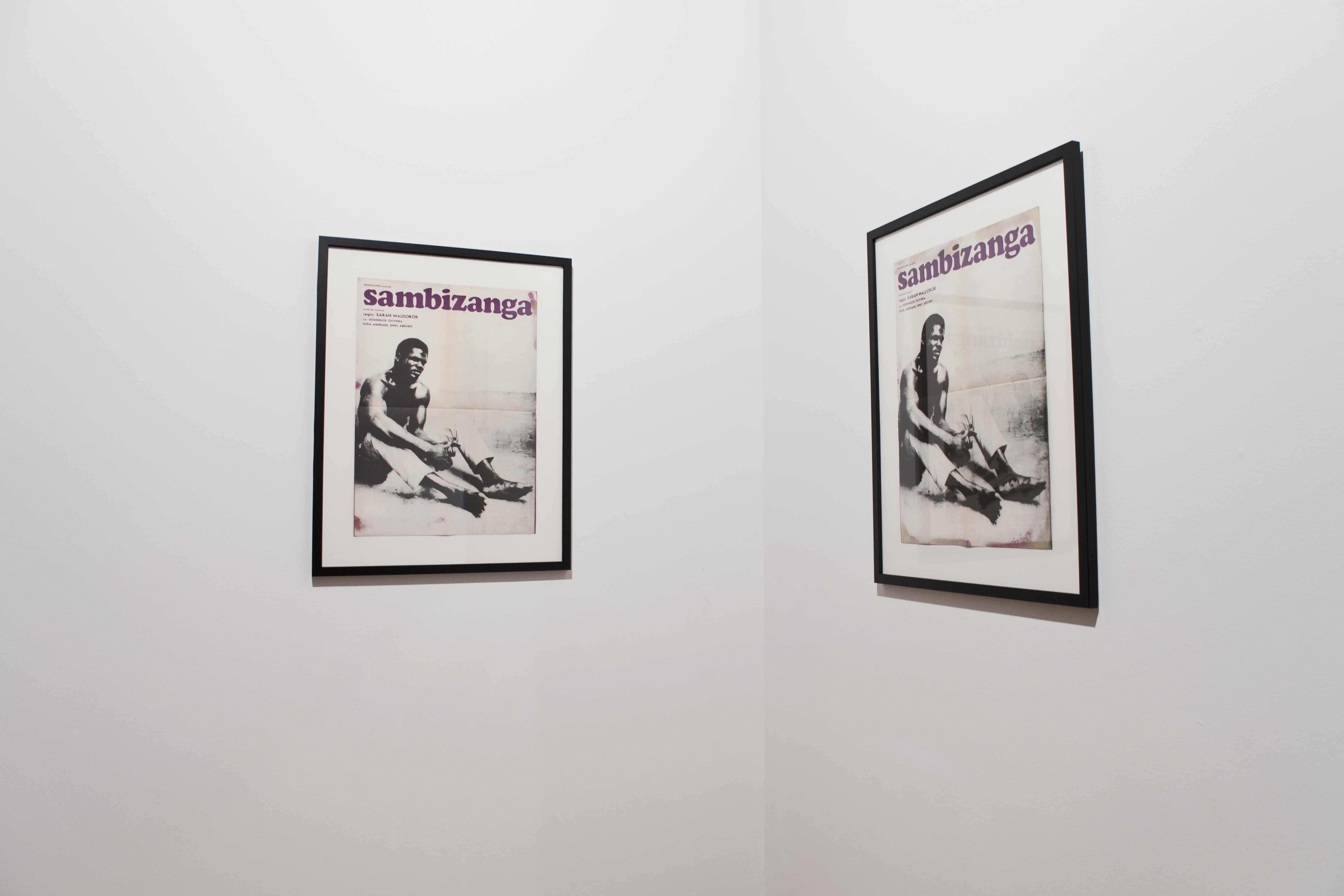 Mathieu Kleyebe Abonnenc, installation view, prints.