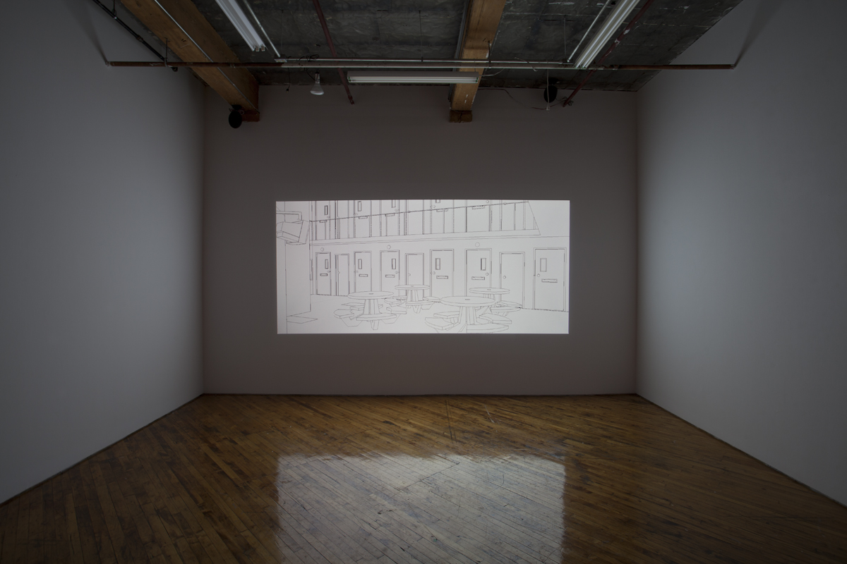 voz--voz/voice--voice provides a space for the articulation of different voices in the context of creative narratives and the frameworks enabled by new media and digital technologies, video projection
