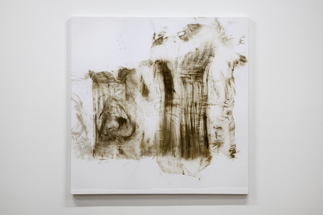 David Yu, detail of abstract art piece.