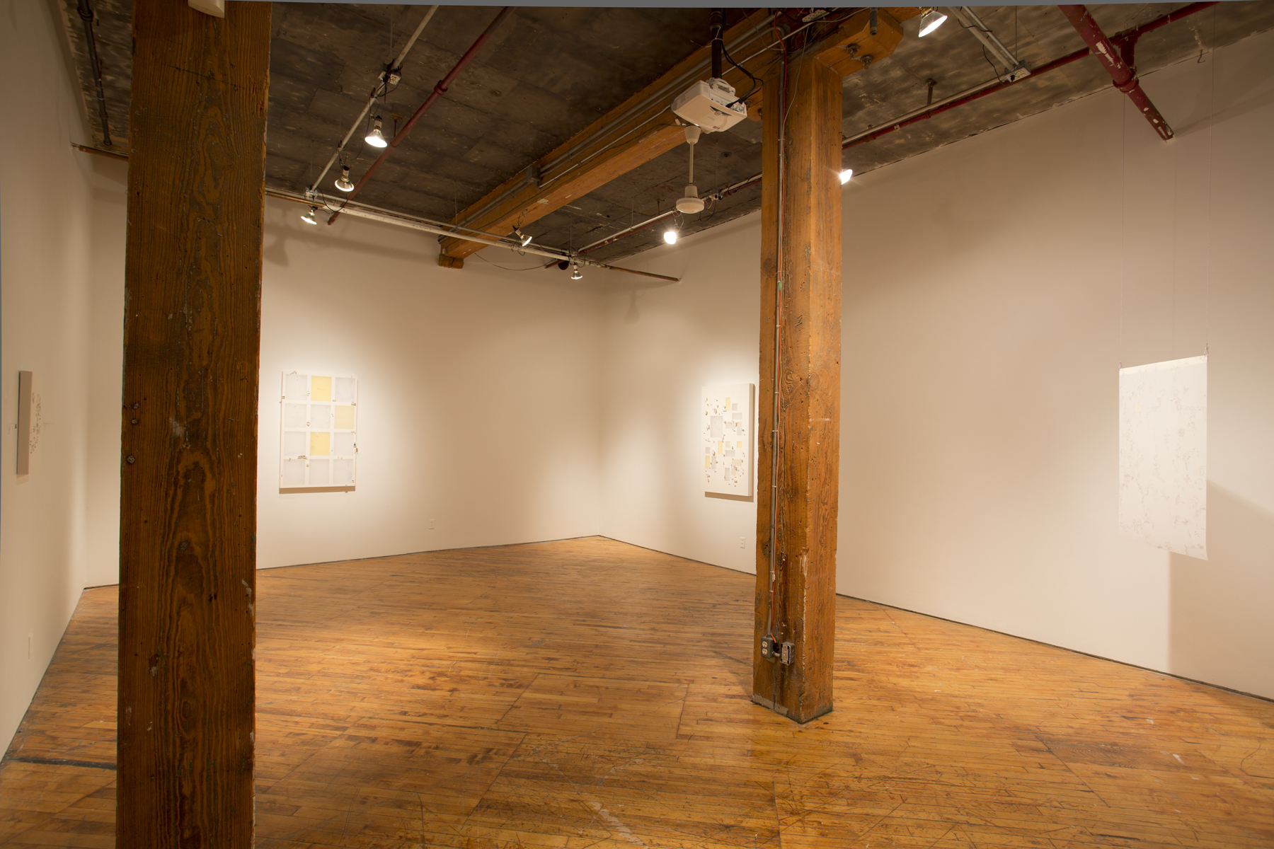 Bryan Higgins-Stirrup, installation view, abstract art.