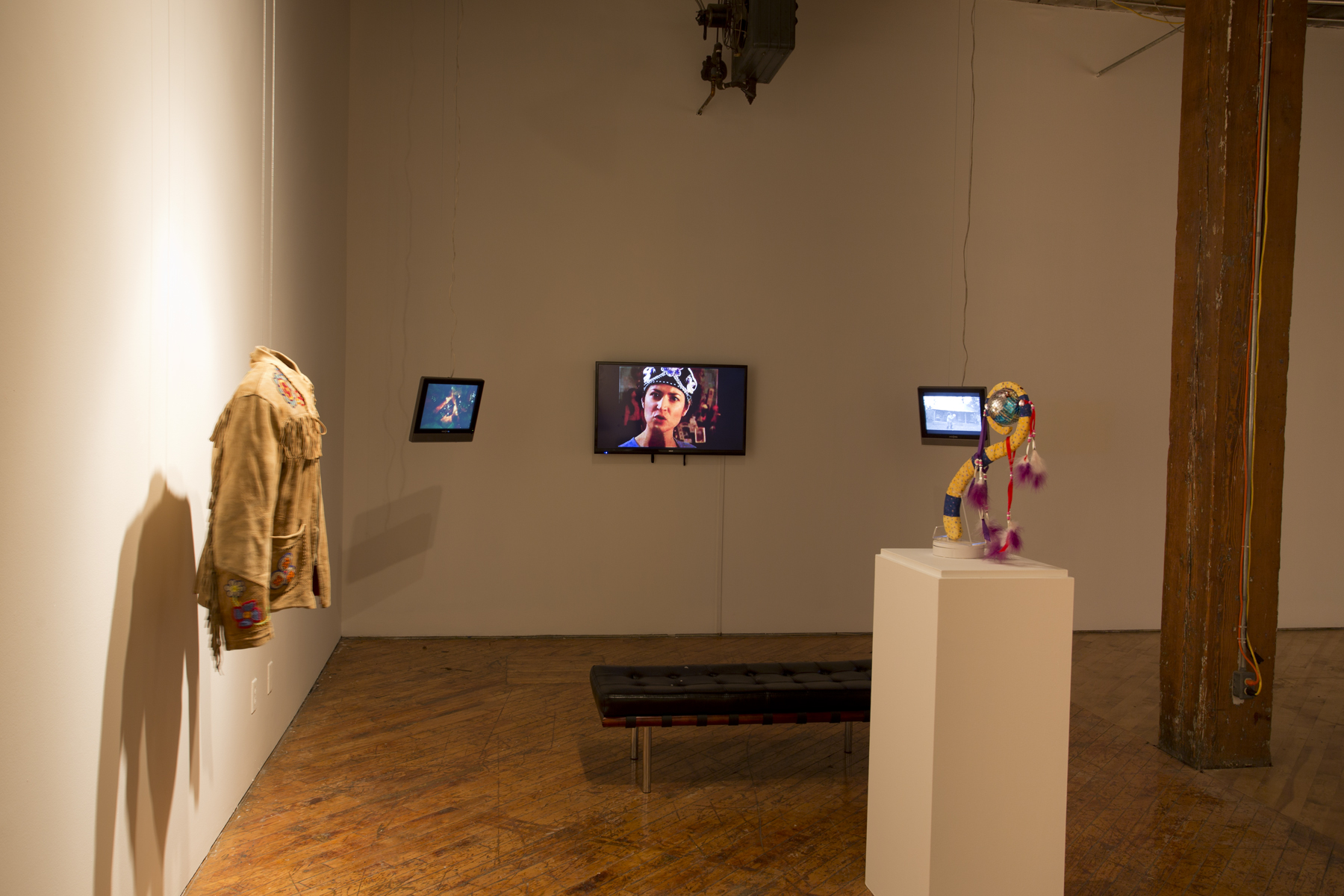 Shelley Niro, installation overview.