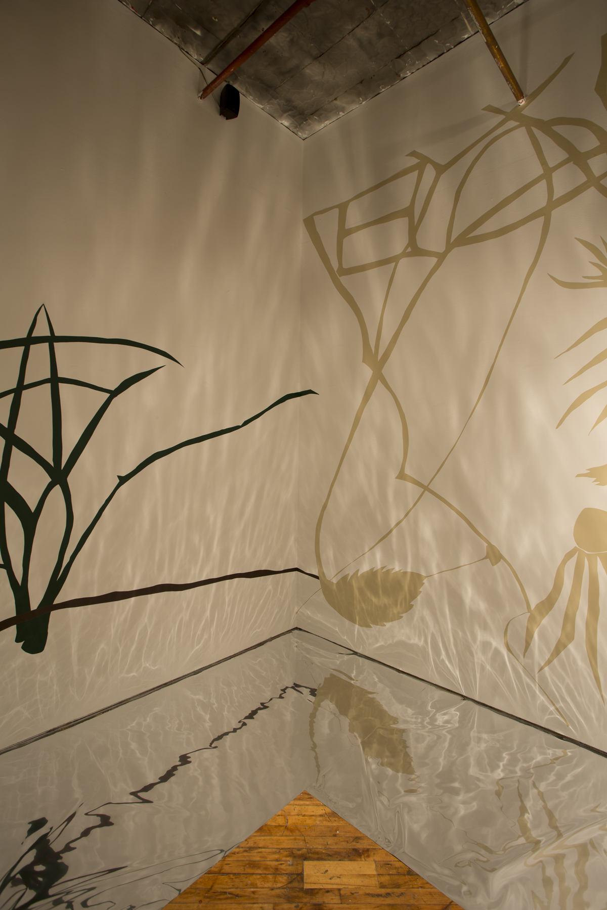 Susan Rowe Harrison, mural of Plants.
