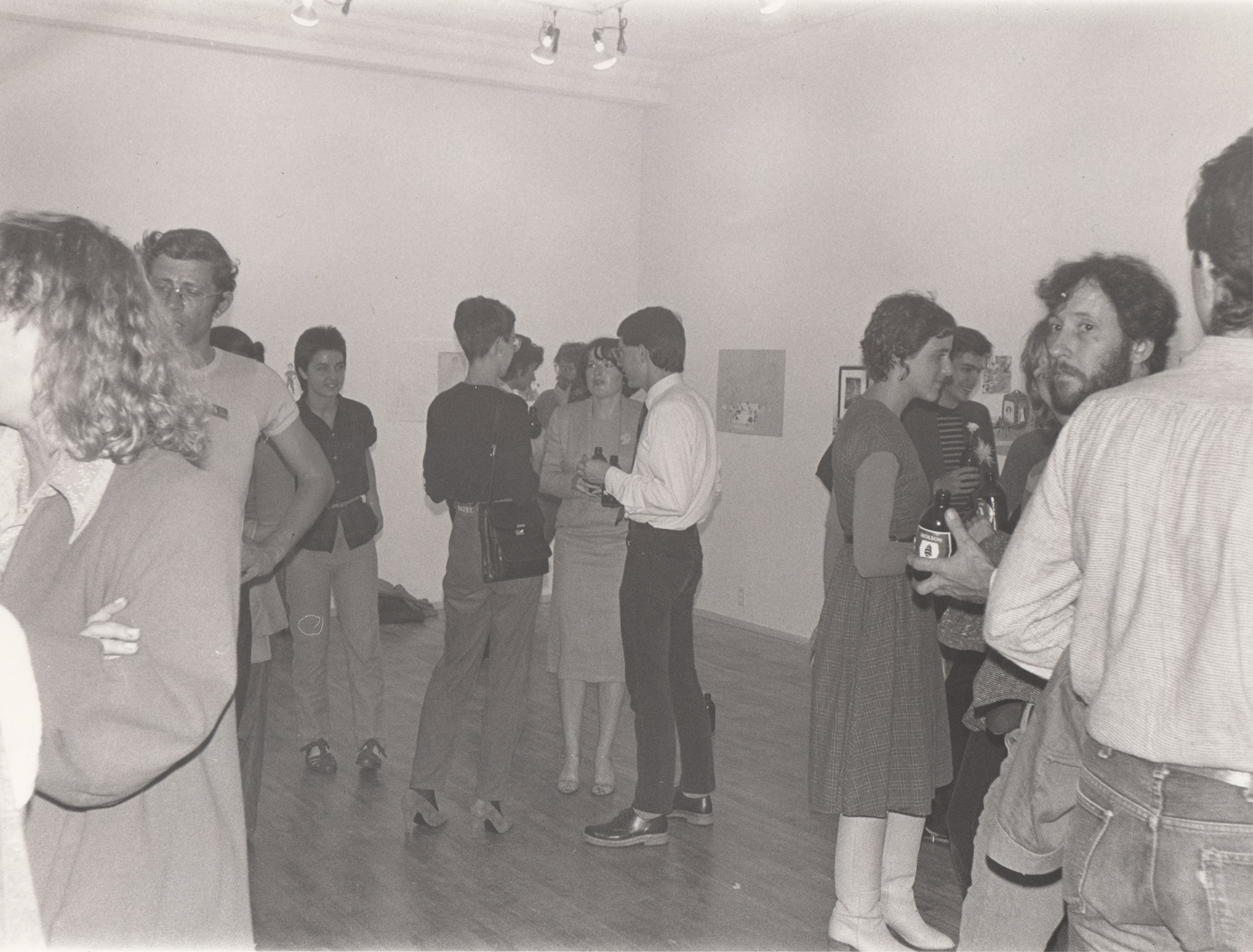 1979 Art show opening