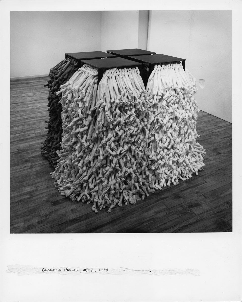 Clarissa Inglis: Documentation of sculpture work.